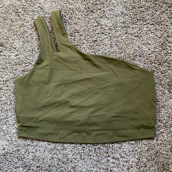 Fabletics Asymmetrical Double Strap Midi Bra Size 1x - Picture 4 of 9